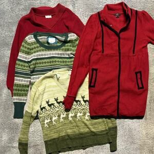 Womens Holiday Knit Bundle of 4